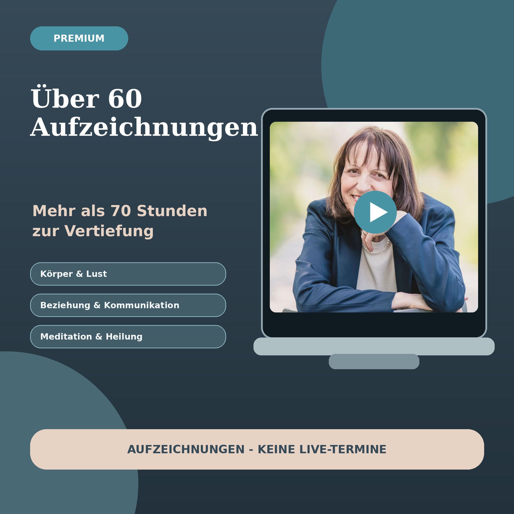 Premium-Lustkurs mit über 60 Aufzeichnungen und mehr als 70 Stunden