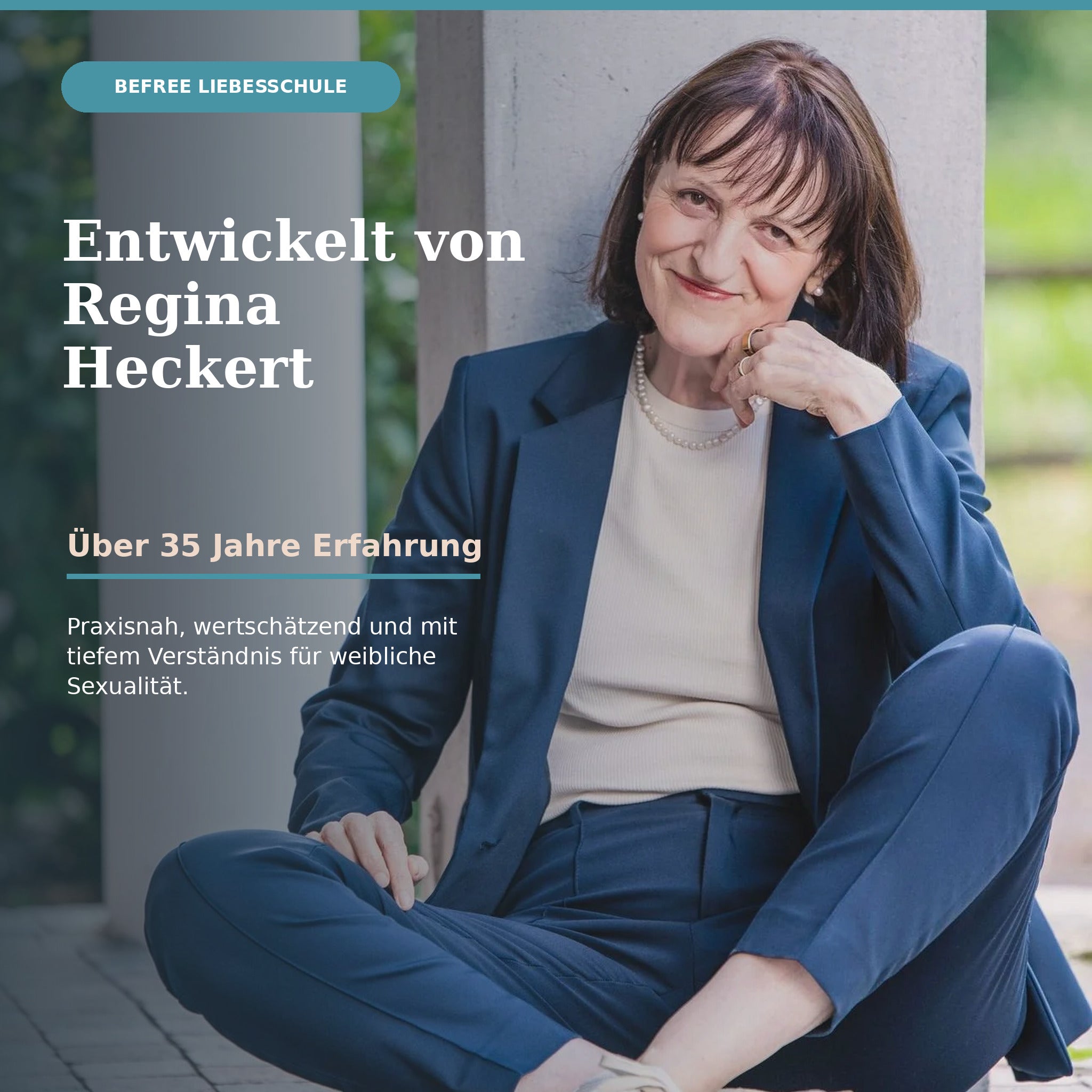 Regina Heckert - Entwicklerin des Lust- und Orgasmuskurses mit über 35 Jahren Erfahrung