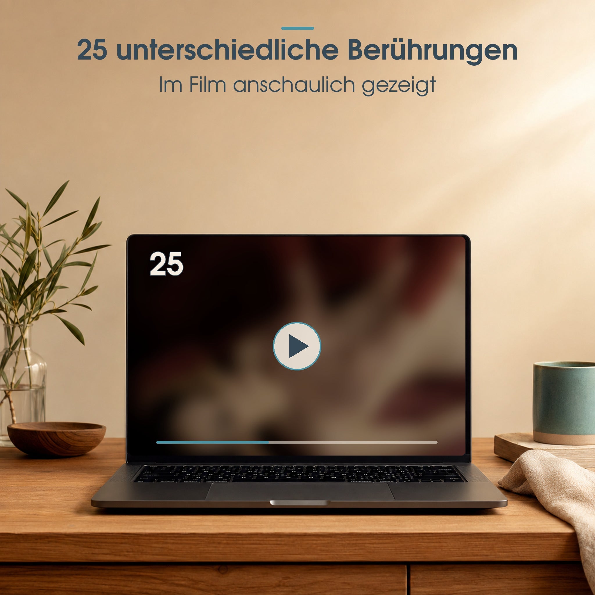 25 unterschiedliche Brustberührungen im tantrischen Lehrfilm anschaulich gezeigt