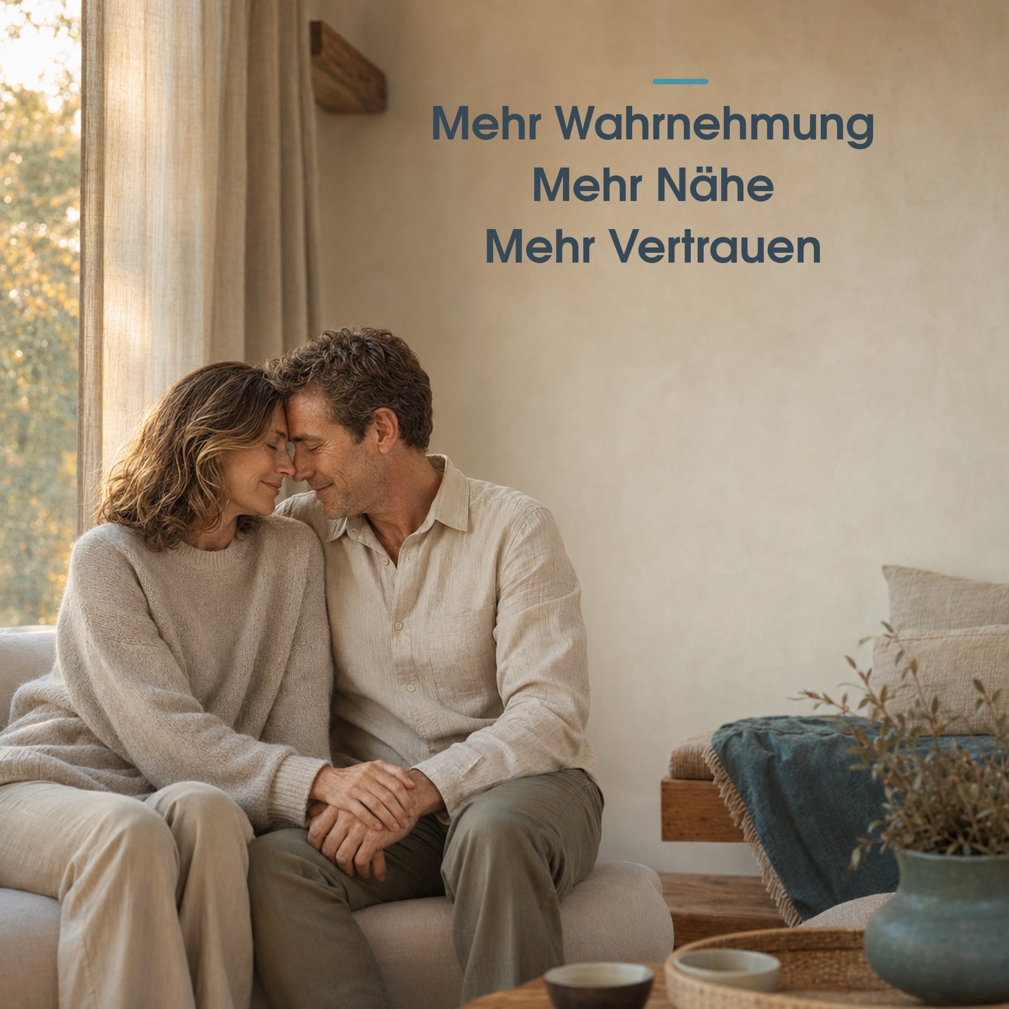 Paar erlebt mehr Wahrnehmung Nähe und Vertrauen