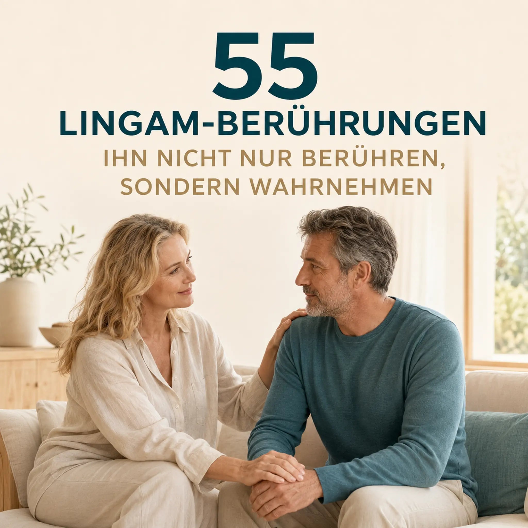55 Lingam-Berührungen für achtsame Wahrnehmung und vertrauensvolle Nähe als Paar