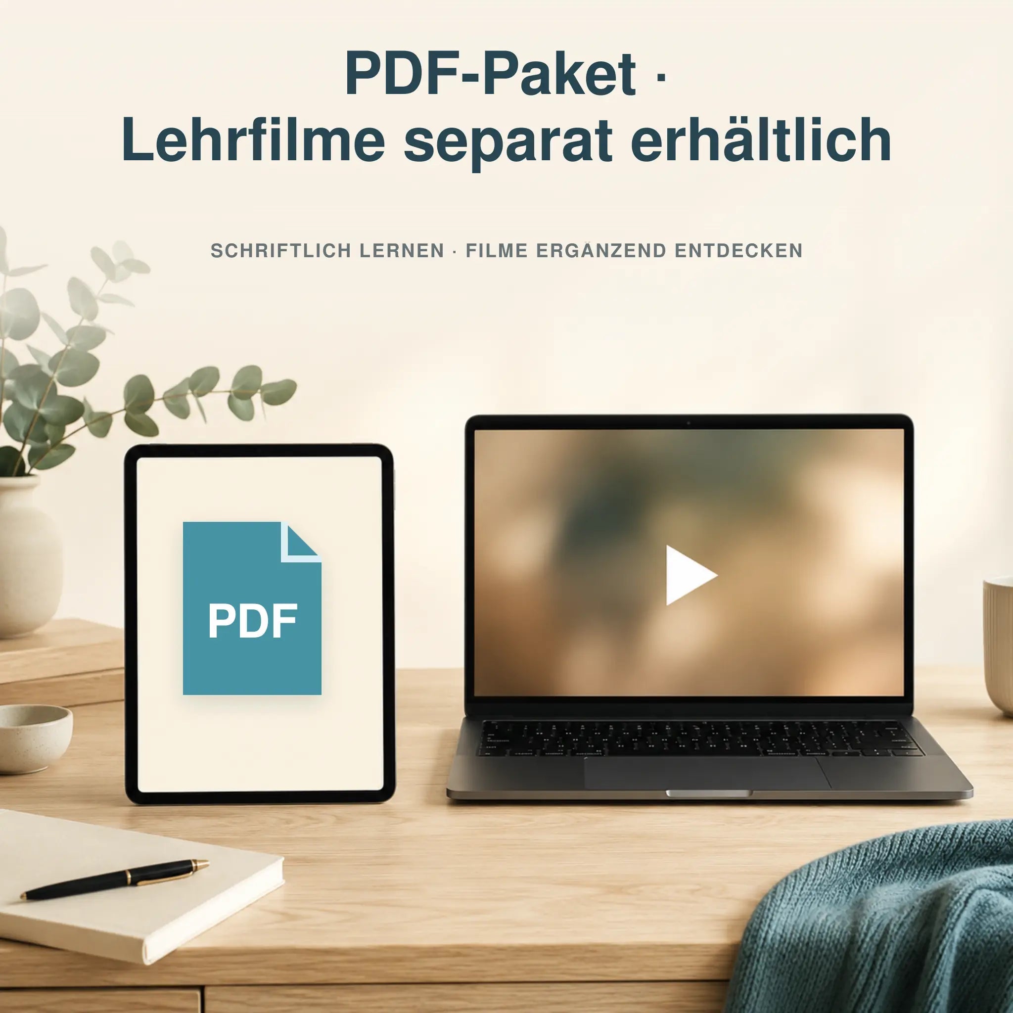 Schriftliches PDF-Paket mit separat erhältlichen tantrischen Lehrfilmen