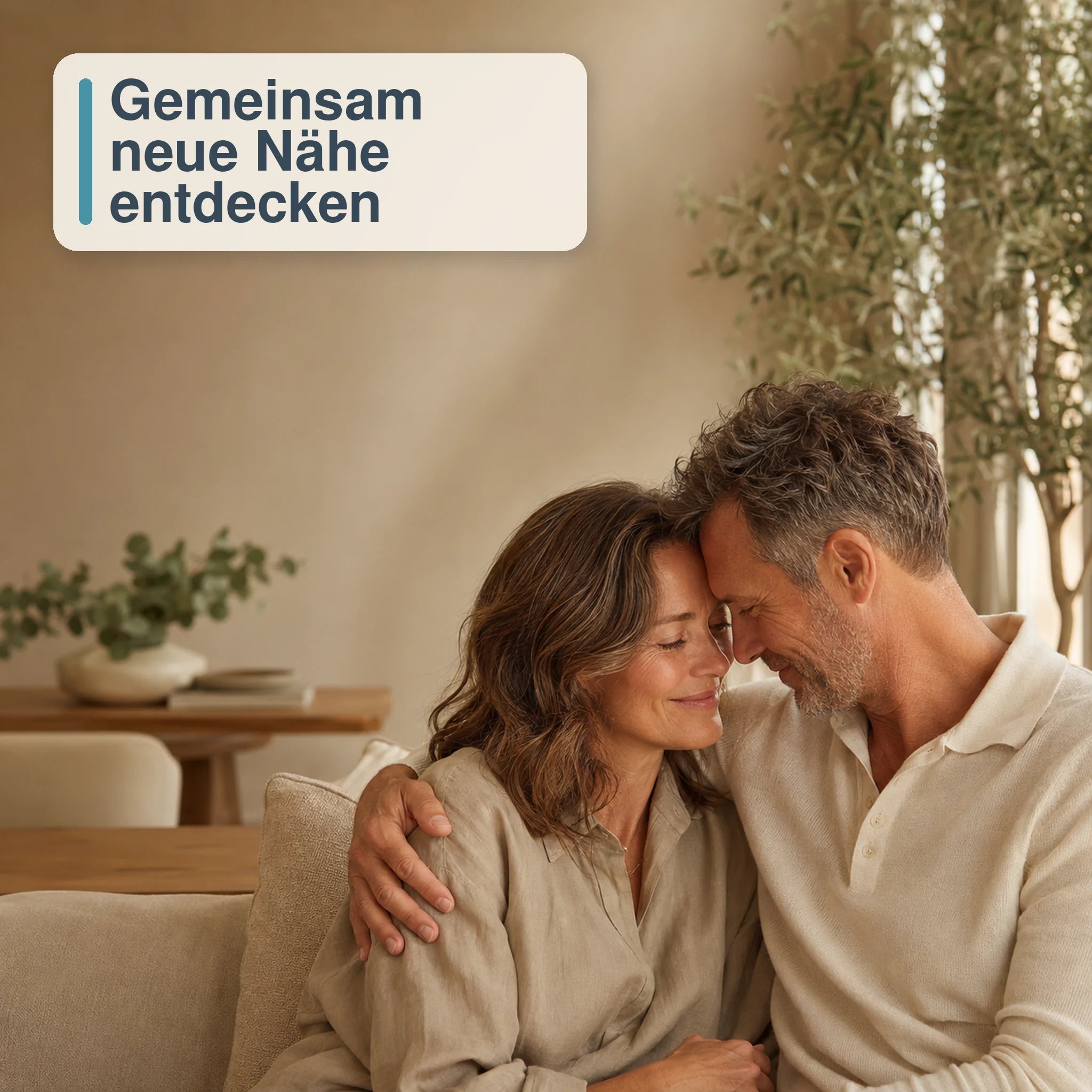 Entspanntes Paar erlebt nach einem offenen Austausch neue Verbundenheit