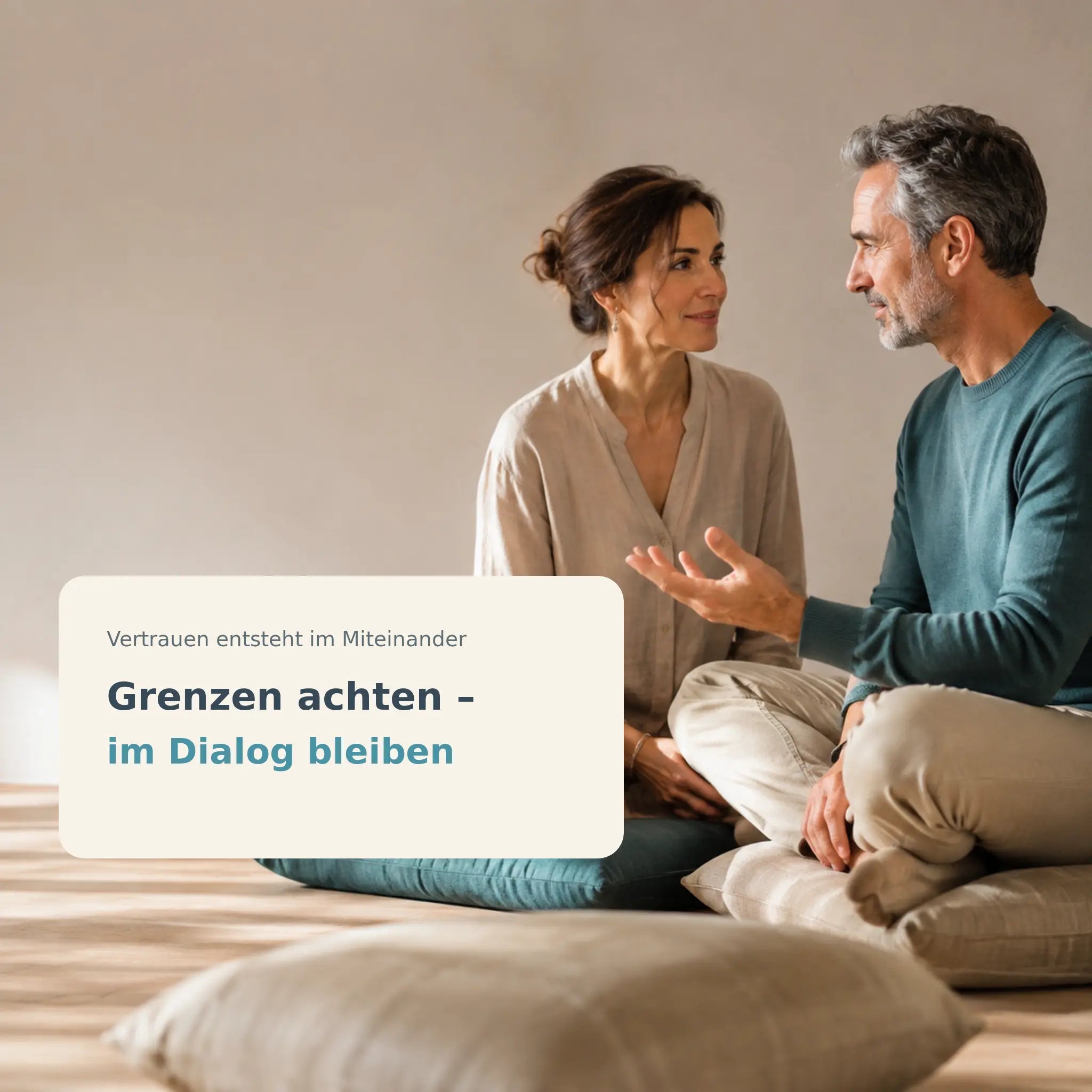 Achtsame Paar-Szene: Grenzen achten und während der tantrischen Anusmassage im Dialog bleiben.