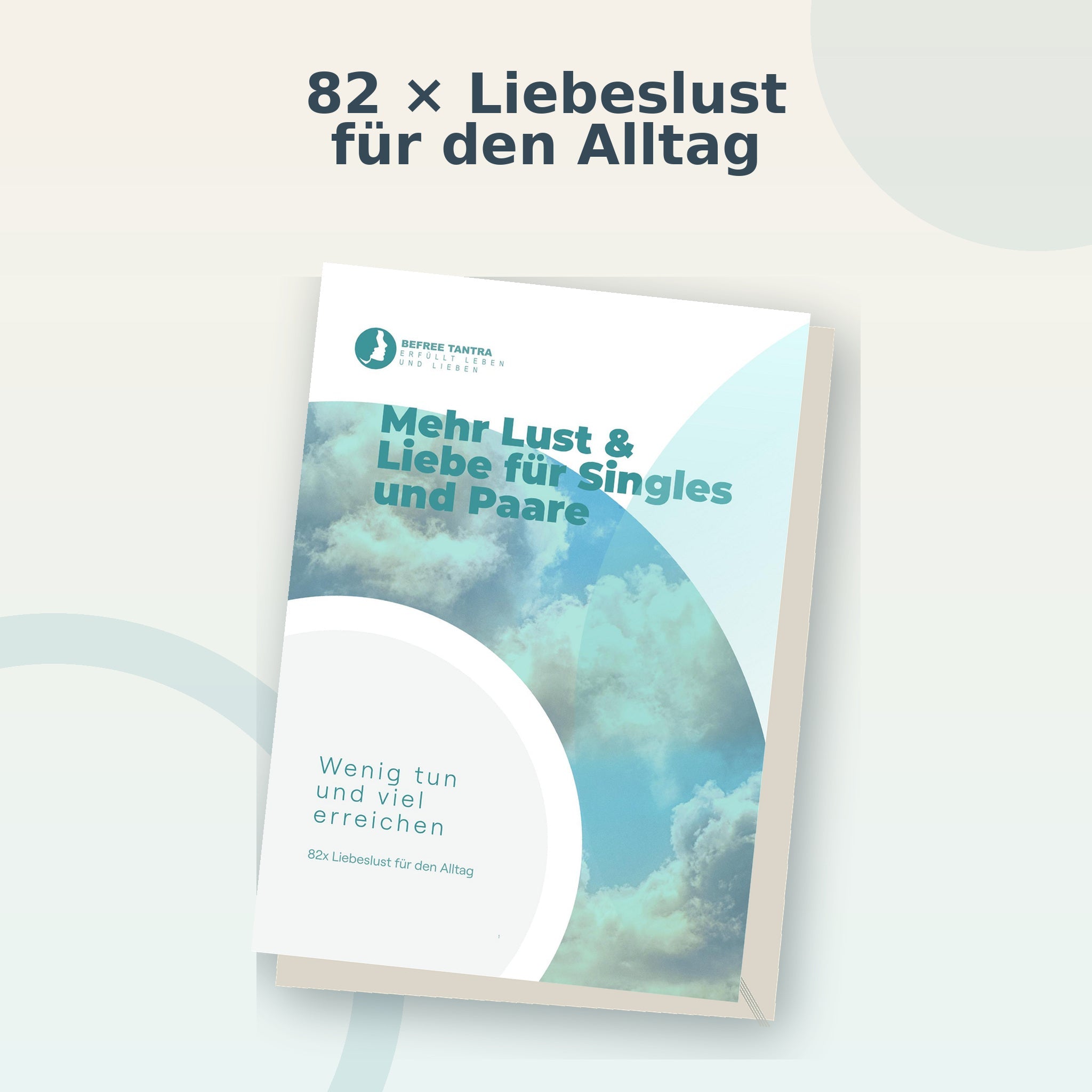Originalcover der 172-seitigen BeFree-PDF als hochwertiges Produkt-Mock-up