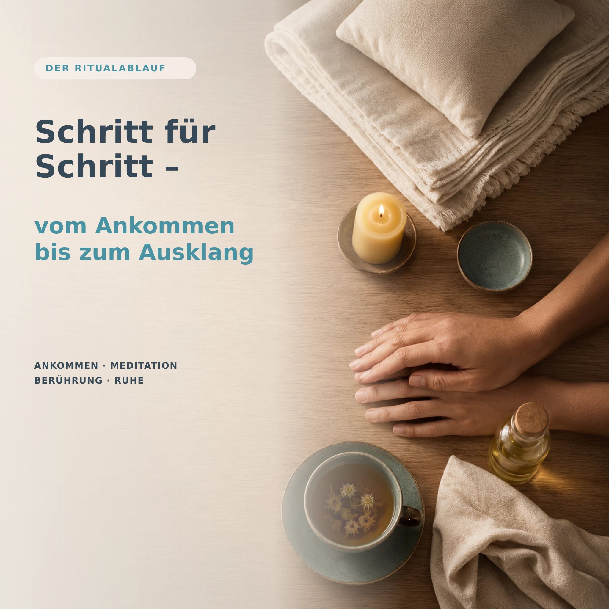 Geführter Ablauf eines Tantra-Rituals von der Vorbereitung bis zum Ausklang