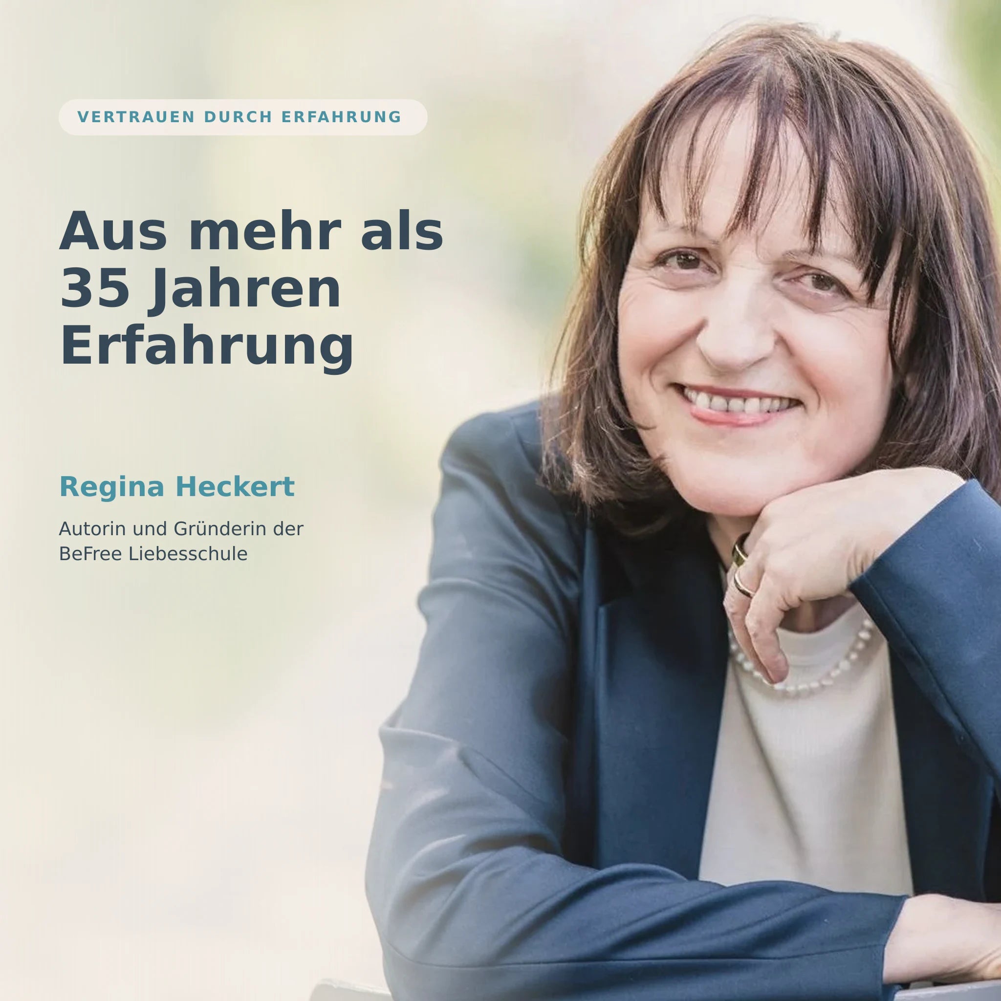 Regina Heckert – Gründerin der BeFree Liebesschule und Autorin der Ritualanleitung