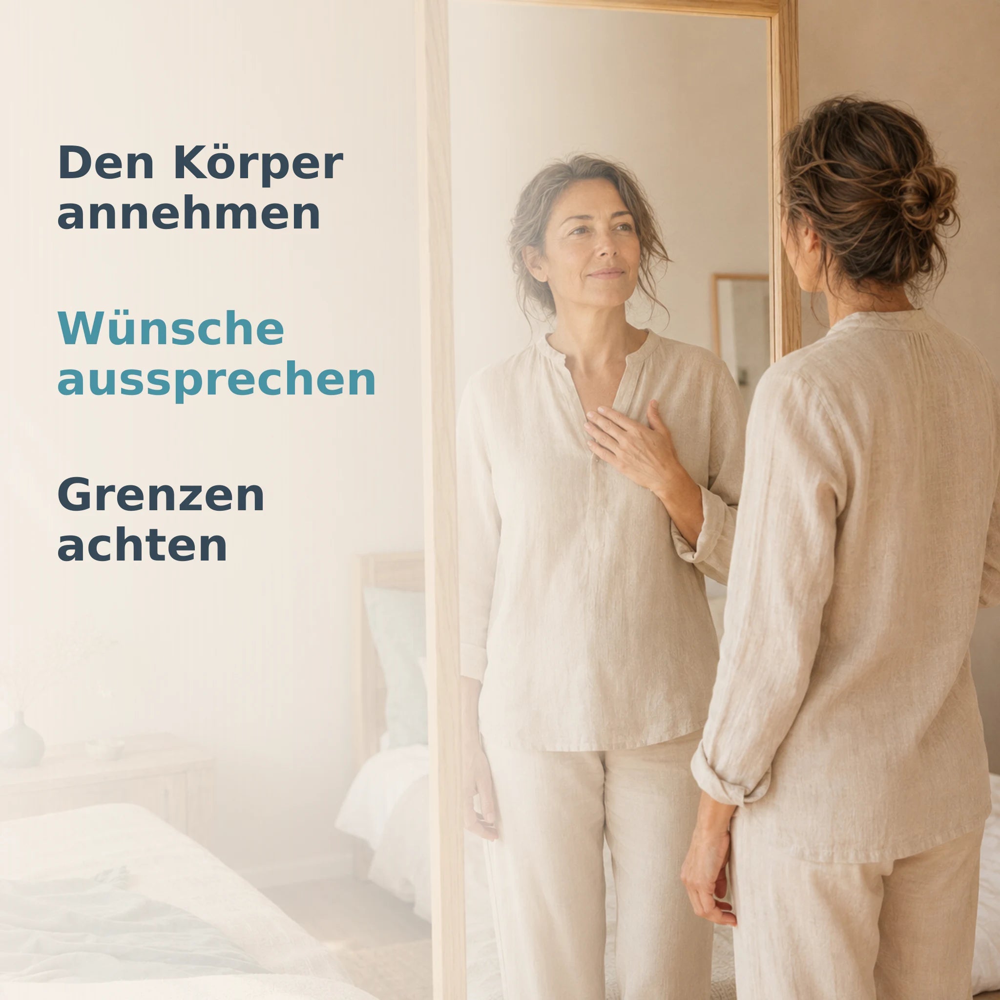 Körperannahme und achtsamer Umgang mit persönlichen Wünschen und Grenzen