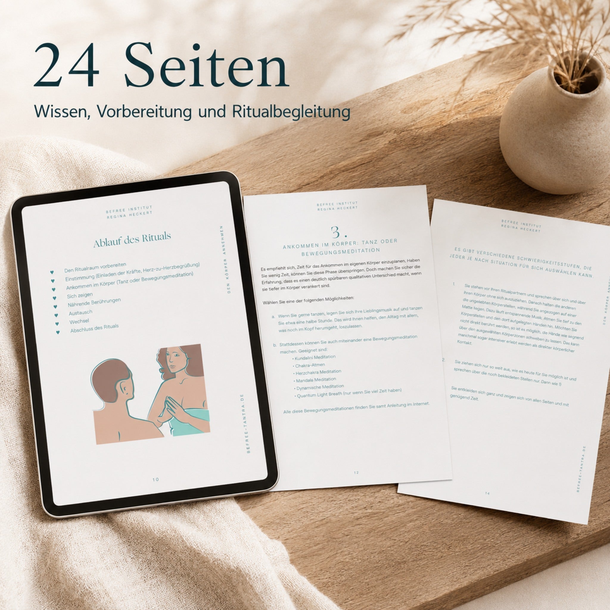 24-seitige PDF-Anleitung mit Wissen, Vorbereitung und vollständigem Ritualablauf
