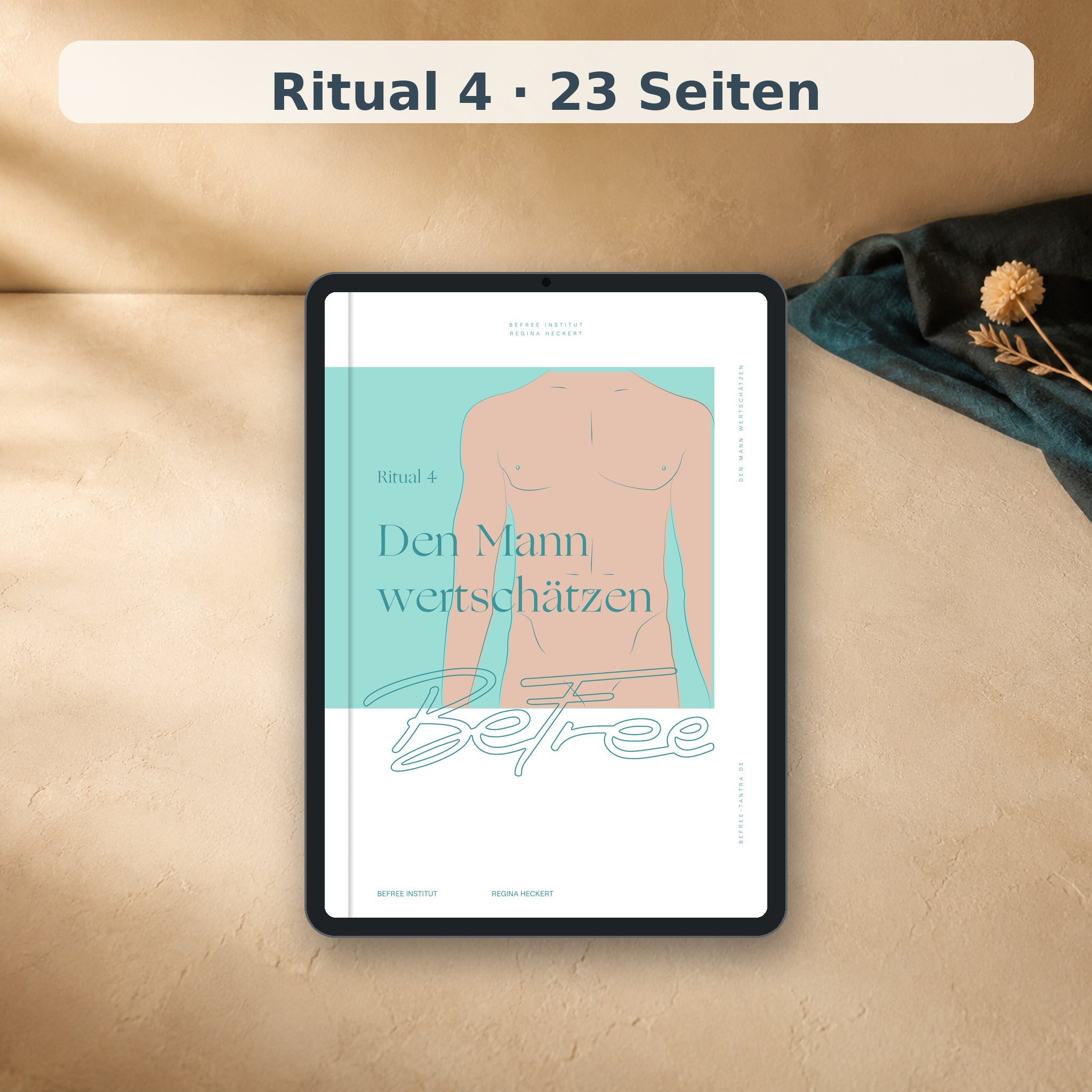 PDF Ritual 4 Den Mann wertschätzen auf einem Tablet