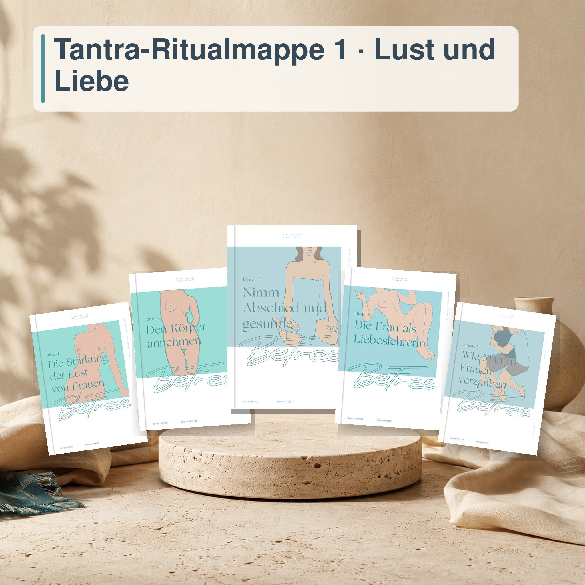 Tantra-Ritualmappe 1 mit fünf PDF-Anleitungen zu Lust und Liebe