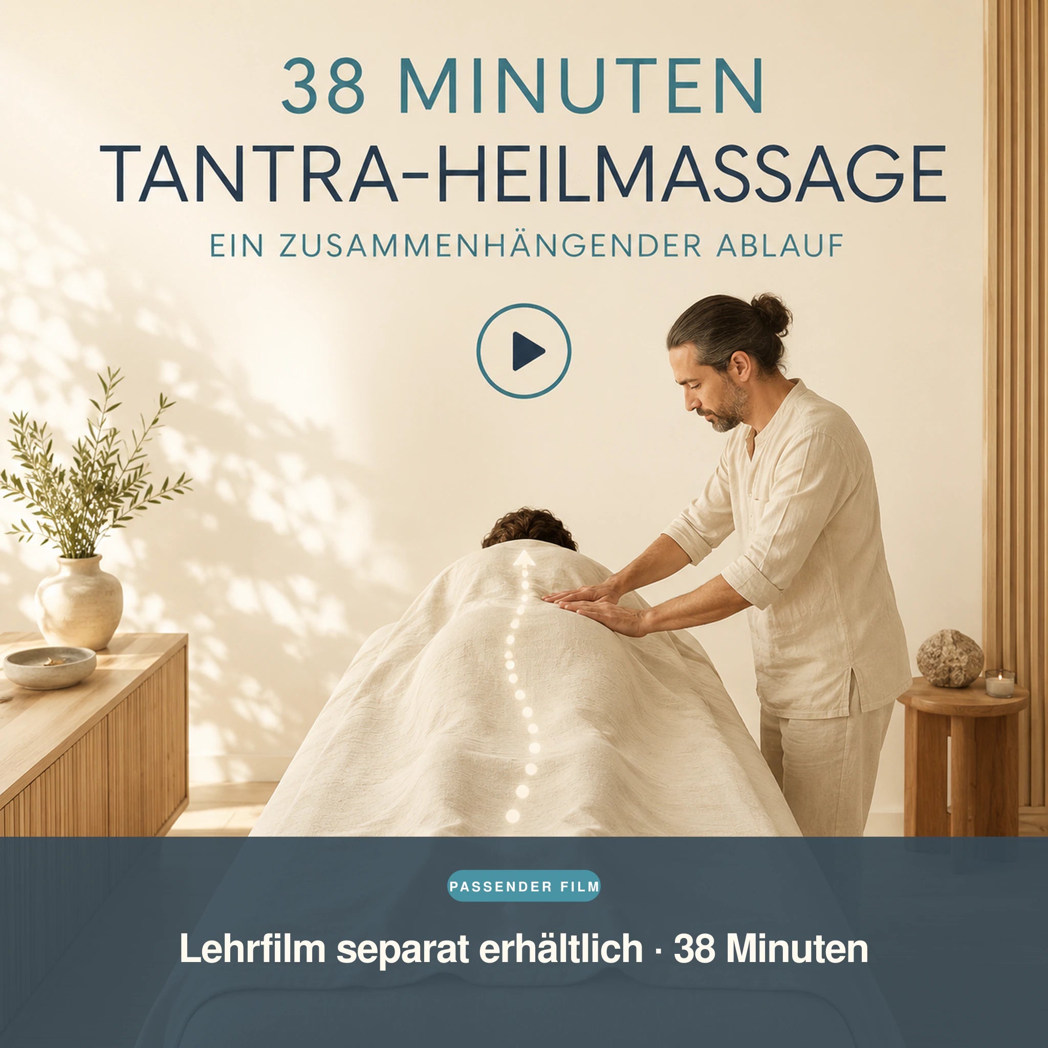 Vorschau auf den separat erhältlichen 38-minütigen Lehrfilm zur Tantra Heilmassage